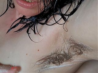 hot horny hairy armpit fuck in my bathtub